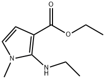 1H-Pyrrole-3-carboxylicacid,2-(ethylamino)-1-methyl-,ethylester(9CI)