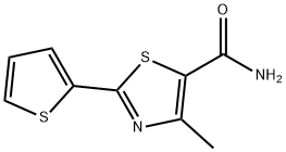 4-METHYL-2-(THIOPHEN-2-YL)-1,3-THIAZOLE-5-CARBOXAMIDE