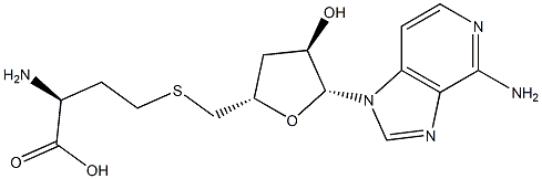 S-3'-deoxy-3-deazaadenosylhomocysteine