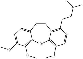 1-[2-(Dimethylamino)ethyl]-4,6,7-trimethoxydibenz[b,f]oxepin