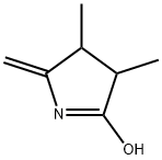 2H-Pyrrol-5-ol,3,4-dihydro-3,4-dimethyl-2-methylene-(9CI)