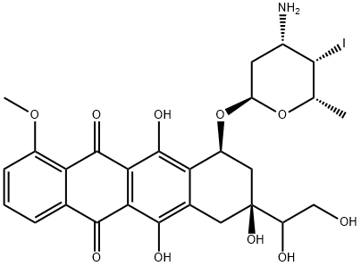 4'-iodo-4'-deoxydoxorubicinol