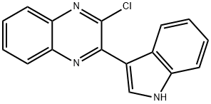 2-氯-3-(1H-吲哚-3-基)喹喔啉