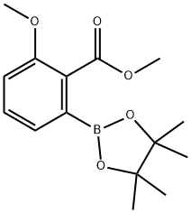 2-甲氧基-6-(4,4,5,5-四甲基-1,3,2-二氧硼烷-2-基)苯甲酸甲酯