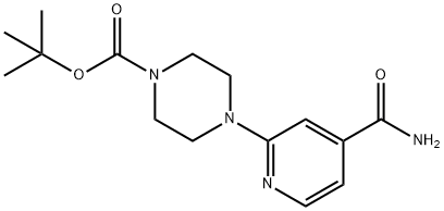 4-(4-氨基甲酰基吡啶-2-基)哌嗪-1-羧酸叔丁酯