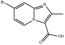 7-溴-2-甲基咪唑并〔1,2-A〕吡啶-3-羧酸