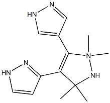 1,1'',3,3''-四甲基-1H,1'H,1''H-4,3':5',4''-特吡唑