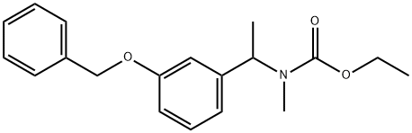 N-[1-(3’-Benzyloxyphenyl)ethyl]-N-methyl-O-ethylcarbamate