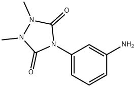 4-(3-氨基苯基)-1,2-二甲基-1,2,4-三唑烷-3,5-二酮