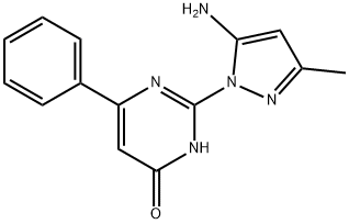 2-(5-AMINO-3-METHYL-1H-PYRAZOL-1-YL)-6-PHENYLPYRIMIDIN-4(3H)-ONE