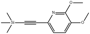 2,3-Dimethoxy-6-((trimethylsilyl)ethynyl)pyridine