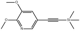 2,3-Dimethoxy-5-((trimethylsilyl)ethynyl)pyridine