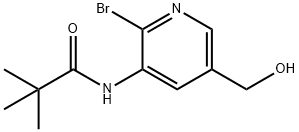 N-(2-溴-5-(羟甲基)吡啶-3-基)新戊酰胺