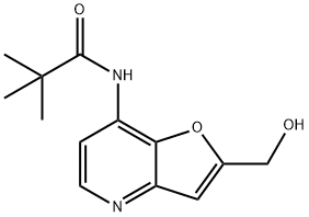 N-(2-(Hydroxymethyl)furo[3,2-b]pyridin-7-yl)-pivalamide