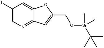 2-(((叔丁基二甲基甲硅烷基)氧基)甲基)-6-碘呋喃[3,2-B]吡啶