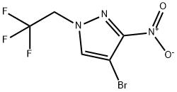 4-Bromo-3-nitro-1-(2,2,2-trifluoro-ethyl)-1H-pyrazole