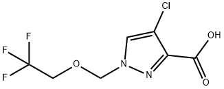 4-氯-1-[(2,2,2-三氟乙氧基)甲基]-1H-吡唑-3-羧酸