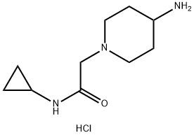 2-(4-氨基哌啶-1-基)-N-环丙基乙酰胺二盐酸盐