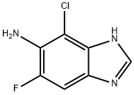 4-氯-5-氨基-6-氟苯并咪唑