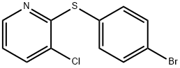 2-(4-bromophenylsulfanyl)-3-chloropyridine