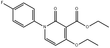 4-乙氧基-1-(4-氟苯基)-2-氧代-1,2-二氢吡啶-3-羧酸乙酯