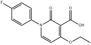 4-ETHOXY-1-(4-FLUOROPHENYL)-2-OXO-1,2-DIHYDROPYRIDINE-3-CARBOXYLICACID