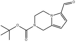 6-甲酰基-1H,2H,3H,4H-吡咯并[1,2-A]吡嗪-2-羧酸叔丁酯