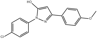 1-(4-氯苯基)-3-(4-甲氧苯基)-1H-吡唑-5-醇