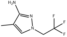 4-methyl-1-(2,2,2-trifluoroethyl)-1H-pyrazol-3-amine