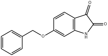 6-(苄氧基)吲哚啉-2,3-二酮