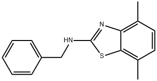 N-BENZYL-4,7-DIMETHYL-1,3-BENZOTHIAZOL-2-AMINE