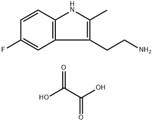 2-(5-氟-2-甲基-1H-吲哚-3-基)乙胺草酸盐