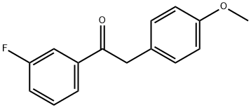 1-(3-Fluorophenyl)-2-(4-Methoxyphenyl)ethanone