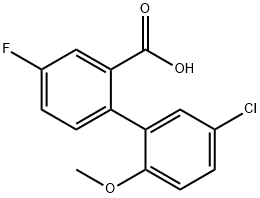 5'-氯-4-氟-2'-甲氧基-[1,1'-联苯]-2-羧酸