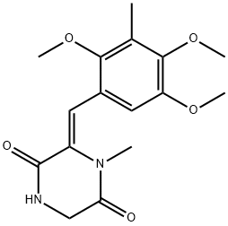 4-methyl-3-(2,4,5-trimethoxy-3-methylphenylmethyl)-2,5-piperazinedione