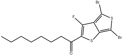 4,6-二溴-3-氟-2-(1-辛酮)-噻吩并[3,4-B]噻吩