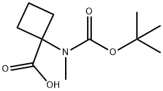 1-((叔丁氧基羰基)(甲基)氨基)环丁烷羧酸