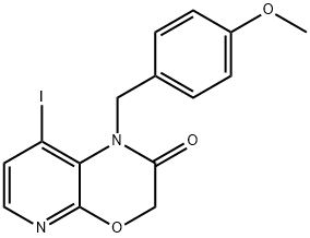 8-Iodo-1-(4-methoxybenzyl)-1H-pyrido-[2,3-b][1,4]oxazin-2(3H)-one