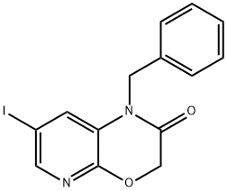 1-BENZYL-7-IODO-1H-PYRIDO[2,3-B][1,4]OXAZIN-2(3H)-ONE