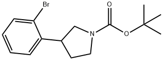 3-(2-溴苯基)吡咯烷-1-羧酸叔丁酯