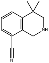 4,4-diMethyl-1,2,3,4-tetrahydroisoquinoline-8-carbonitrile