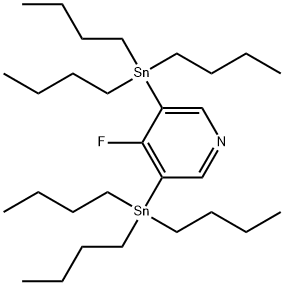 4-氟-3,5-二(三丁基锡烷基)吡啶