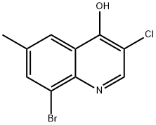 8-Bromo-3-chloro-4-hydroxy-6-methylquinoline