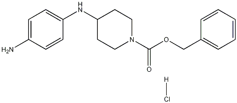 4-((4-氨基苯基)氨基)哌啶-1-羧酸苄酯盐酸盐