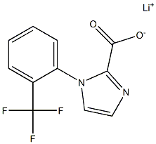 1-(2-(三氟甲基)苯基)-1H-咪唑-2-羧酸锂