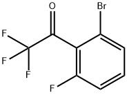 1-(2-Bromo-6-fluoro-phenyl)-2,2,2-trifluoro-ethanone