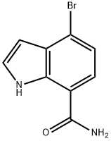 4-溴-1H-吲哚-7-甲酰胺