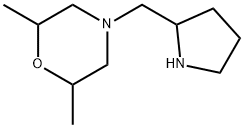 2,6-dimethyl-4-(pyrrolidin-2-ylmethyl)morpholine