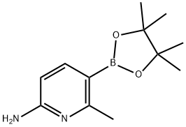 6-甲基-5-(4,4,5,5-四甲基-1,3,2-二氧杂环戊硼烷-2-基)吡啶-2-胺