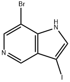 7-溴-3-碘-1H-吡咯并[3,2-C]吡啶